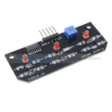 Three Channel Infrared Detection Tracing Photoelectric Sensor Tracking Module For Arduino