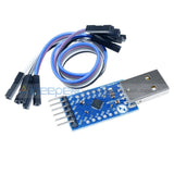 Usb 2.0 To Ttl Uart 6Pin Module Serial Converter Cp2104 With Cable For Arduino