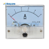 DC Analog Panel Voltmeter Ammeter Amp Volt Meter Gauge 85C1 30V 50V 5A 10A