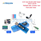 3/4 Digit USB Charger Doctor Digital Charging Battery Voltmeter Ammeter Ampermeter Current Meter USB Detector Smart Function