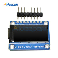 1.44" 1.8" 0.96 1.3 inch Serial 128*128 128*160 80*160 240*240 65K SPI Full Color TFT IPS LCD Display Module Board Replace OLED