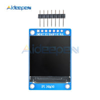 1.44" 1.8" 0.96 1.3 inch Serial 128*128 128*160 80*160 240*240 65K SPI Full Color TFT IPS LCD Display Module Board Replace OLED