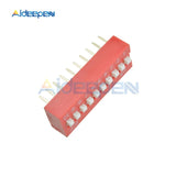 10pcs/Lot 1/2/3/4/5/6/7/8/9/10/12P DIP Toggle Switch Slide Type Module Position Way Switches