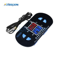 DK W1308 DC 12V AC 100 240V 10A Digital Thermostat Temperature Controller Regulator Heating Cooling Thermometer Dual LED Display