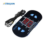 DK W1308 DC 12V AC 100 240V 10A Digital Thermostat Temperature Controller Regulator Heating Cooling Thermometer Dual LED Display
