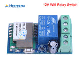 5V 12V 220V Wifi Relay Switch 4 Channel Wireless Wifi Relay Module Remote Control Switch App Control Switch 5 32V +433Mhz Remote