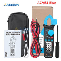 ACM81 82 91 Digital Clamp Meter AC/DC Current 1mA True RMS Auto Range Live Check NCV Temp Frequency Capacitor Tester Multimeter on AliExpress