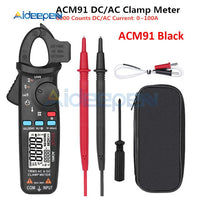 ACM81 82 91 Digital Clamp Meter AC/DC Current 1mA True RMS Auto Range Live Check NCV Temp Frequency Capacitor Tester Multimeter on AliExpress