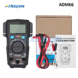 Mini Digital Multimeter ADM66 62 S6 Auto Range True RMS DMM DC/AC Voltage Current Temperature Capacitance Diode Ohm Tester on AliExpress
