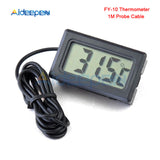 TPM 10 FY 10 LCD Digital Thermometer Temperature Sensor Meter Weather Station Car Thermostat Thermal Regulator Controller 1M 2M