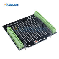 Proto Screw Shield Assembled Prototype Terminal Expansion Board Opening Source Reset Button D13 LED Red/Black Board