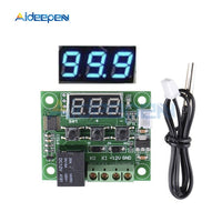 W1209 DC 12V LED Digital Heat Cool Thermostat Temperature Control Thermometer Thermo Controller Switch Module + NTC Sensor Case