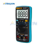 AN8008 Auto Range Digital Multimeter 9999 counts With Backlight AC/DC Ammeter Voltmeter Ohm Transistor Tester Multi Meter Black on AliExpress
