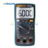 AN8002 Digital Multimeter 6000 Counts Auto Ranging AC/DC Ammeter Voltmeter Ohm Transistor Tester Multi Meter With Backlight on AliExpress