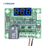 W1209 AC 110V 220V Digital Thermostat Temperature Control Switch Thermometer Controller Heat Cool Blue/Red/White/Green Display