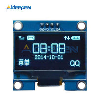 4PIN 1.3" OLED Module White/Blue Screen 128X64 1.3 inch OLED LCD LED Display Module 1.3" IIC I2C Communicate