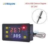 W3230  60~500℃ DC 5V 12V 24V 110V 220V AC Digital Temperature Controller LED Display Thermostat With Heating Cooling Switch on AliExpress