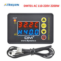 AC 110 220V DC 12V 24V Microcomputer Temperature Controller Digital Incubator Cool/Heat Thermometer Regulator with Buzzer Alarm on AliExpress