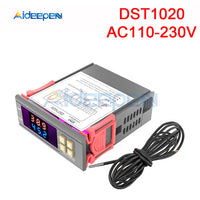 MH1220W DST1020 DC 12V 72V AC 110 220V Digital Temperature Regulator Controller Thermostat Heater Cooler Dual Display 24V 36V