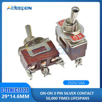 Toggle Switch E TEN(C)1322/1221/1321/1122/1021/1121/223 E TEN(A)9310/9210 2/3/4/6/9/12 Pin ON ON ON OFF ON Switch Waterproof Cap