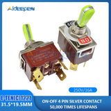 Toggle Switch E TEN(C)1322/1221/1321/1122/1021/1121/223 E TEN(A)9310/9210 2/3/4/6/9/12 Pin ON ON ON OFF ON Switch Waterproof Cap