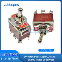 Toggle Switch E TEN(C)1322/1221/1321/1122/1021/1121/223 E TEN(A)9310/9210 2/3/4/6/9/12 Pin ON ON ON OFF ON Switch Waterproof Cap