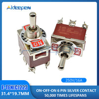 Toggle Switch E TEN(C)1322/1221/1321/1122/1021/1121/223 E TEN(A)9310/9210 2/3/4/6/9/12 Pin ON ON ON OFF ON Switch Waterproof Cap