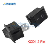 KCD1 KCD4 Black Rocker Switch Power Switch ON OFF ON OFF ON 2 Position /3 Position 2 Pin 3 Pin 4 Pin 6 Pin No lights