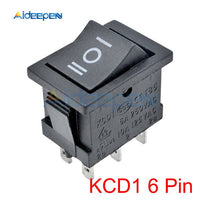 KCD1 KCD4 Black Rocker Switch Power Switch ON OFF ON OFF ON 2 Position /3 Position 2 Pin 3 Pin 4 Pin 6 Pin No lights