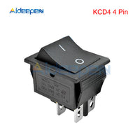 KCD1 KCD4 Black Rocker Switch Power Switch ON OFF ON OFF ON 2 Position /3 Position 2 Pin 3 Pin 4 Pin 6 Pin No lights