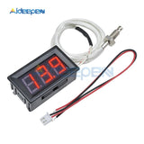 DC 12V XH B310 LED Digital Display K Type Thermometer Temperature Meter M6 Thread/Stick Thermocouple Tester  30~800C Thermograph