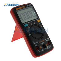 AN8008 Auto Range Digital Multimeter 9999 counts With Backlight AC/DC Ammeter Voltmeter Ohm Transistor Tester Multi Meter Black on AliExpress