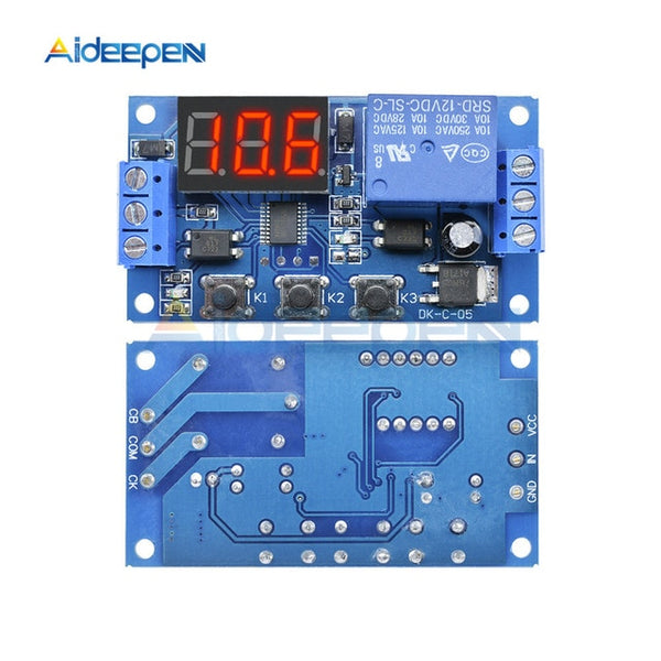 wang Concessie stoomboot DDC 331 DC 12V Trigger Cycle Time Timer Delay Relay LED Digital Displa –  Aideepen