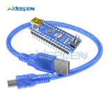 MINI USB Nano V3.0 ATmega328P CH340 Controller Board for Arduino ATmega328P NANO 3.0 CH340 USB Driver + USB Cable