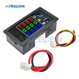 DC 0 100V 10A LCD Display Digital Voltmeter Ammeter Wattmeter Voltage Current Power Meter Volt Detector Tester 12V 24V 36V 1000W