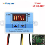 W3001 W3002 W3230 LED Digital Thermostat Temperature Controller AC 110V 220V DC12V 24V Thermoregulator Heating Cooling Control