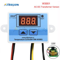 W3001 W3002 W3230 LED Digital Thermostat Temperature Controller AC 110V 220V DC12V 24V Thermoregulator Heating Cooling Control