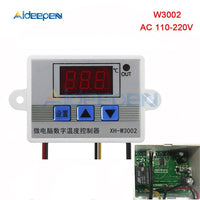 W3001 W3002 W3230 LED Digital Thermostat Temperature Controller AC 110V 220V DC12V 24V Thermoregulator Heating Cooling Control