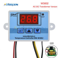 W3001 W3002 W3230 LED Digital Thermostat Temperature Controller AC 110V 220V DC12V 24V Thermoregulator Heating Cooling Control