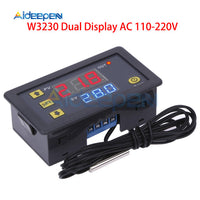W3230 AC 110V 220V DC12V 24V Digital Thermostat Temperature Controller Regulator Heating Cooling Control Instruments LED Display