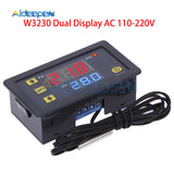 W3230 AC 110V 220V DC12V 24V Digital Thermostat Temperature Controller Regulator Heating Cooling Control Instruments LED Display