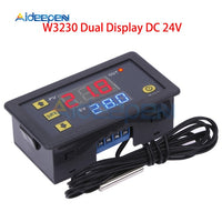 W3230 AC 110V 220V DC12V 24V Digital Thermostat Temperature Controller Regulator Heating Cooling Control Instruments LED Display