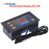 W3230 AC 110V 220V DC12V 24V Digital Thermostat Temperature Controller Regulator Heating Cooling Control Instruments LED Display