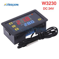 W3001 W3002 W3230 LED Digital Thermostat Temperature Controller AC 110V 220V DC12V 24V Thermoregulator Heating Cooling Control