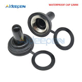 E TEN(C)1322 MIni Auto Toggle Switch Black 6 Pin ON OFF ON Switch Copper Contactor 10000 Times Lifespan 250V 16A 31.5*19.5MM