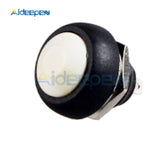 5Pcs 12mm PBS 33B Waterproof Momentary ON OFF Push Button Switch Mini Round Switch 1A 250V