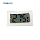 2Pcs Embedded LCD Digital Thermometer for Freezer Temperature Sensor Meter  50~110 Degree Refrigerator Fridge Thermometer