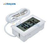 Embedded Digital LCD Probe Fridge Freezer Thermometer Sensor Thermometer Thermograph For Aquarium Refrigerator Use 1M  50~110