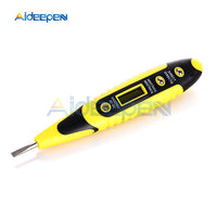 AC DC 12 250V Multifunction Digital Induction Test Pencil Screwdriver Electrical Tester With LED Light Voltage Detector Test Pen on AliExpress