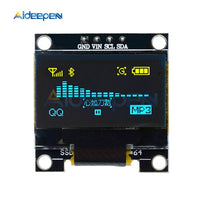 0.96" 0.96 Inch I2C IIC Serial 128X64 128*64 OLED LCD LED Display Module SSD1306 12864 SSD1306 SPI Serial Module for Arduino